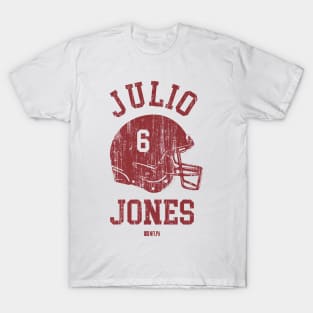 Julio Jones Tampa Bay Helmet Font T-Shirt